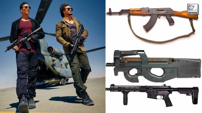 AK-47, Troy P-90 in Akshay Kumar Bade Miyan Chote Miyan