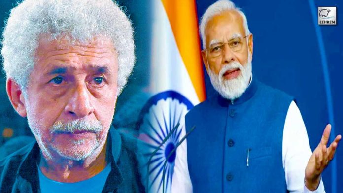 Naseeruddin Shah says government is spreading hate in country