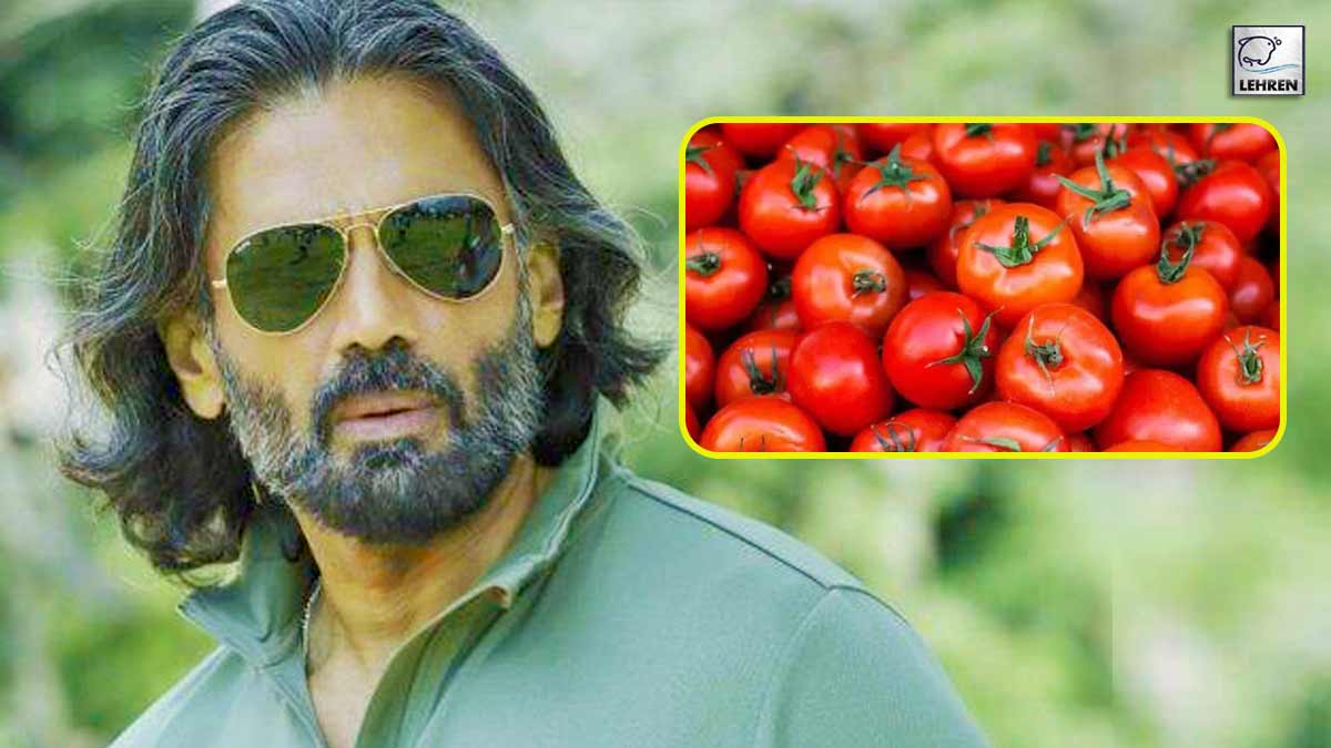 Suniel Shetty upset with the rising prices of tomatoes