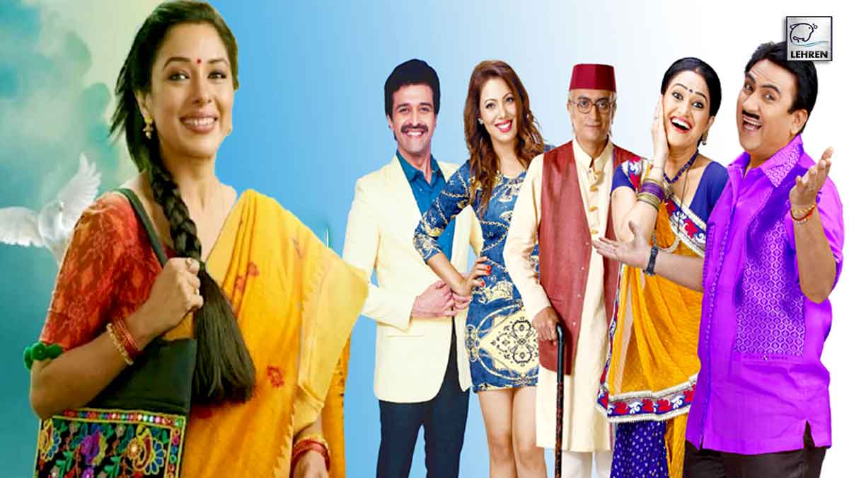 This week (July 2023) TMKOC number one Anupamaa at second place
