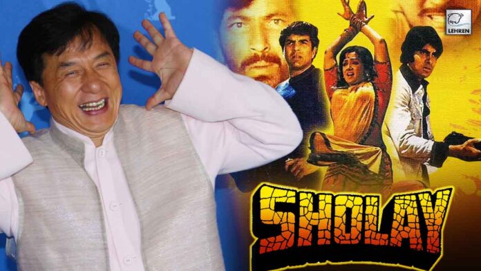 Ramesh Sippy wanted to cast Jackie Chan in Sholay 2
