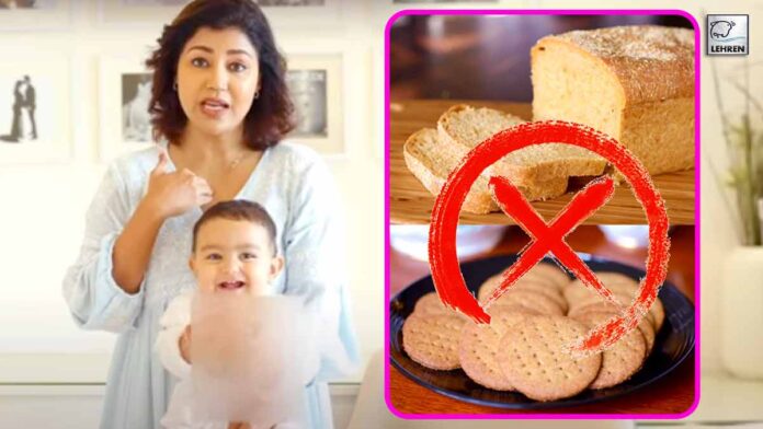 Debina Bonnerjee market biscuits breads are unhealthy foods for children