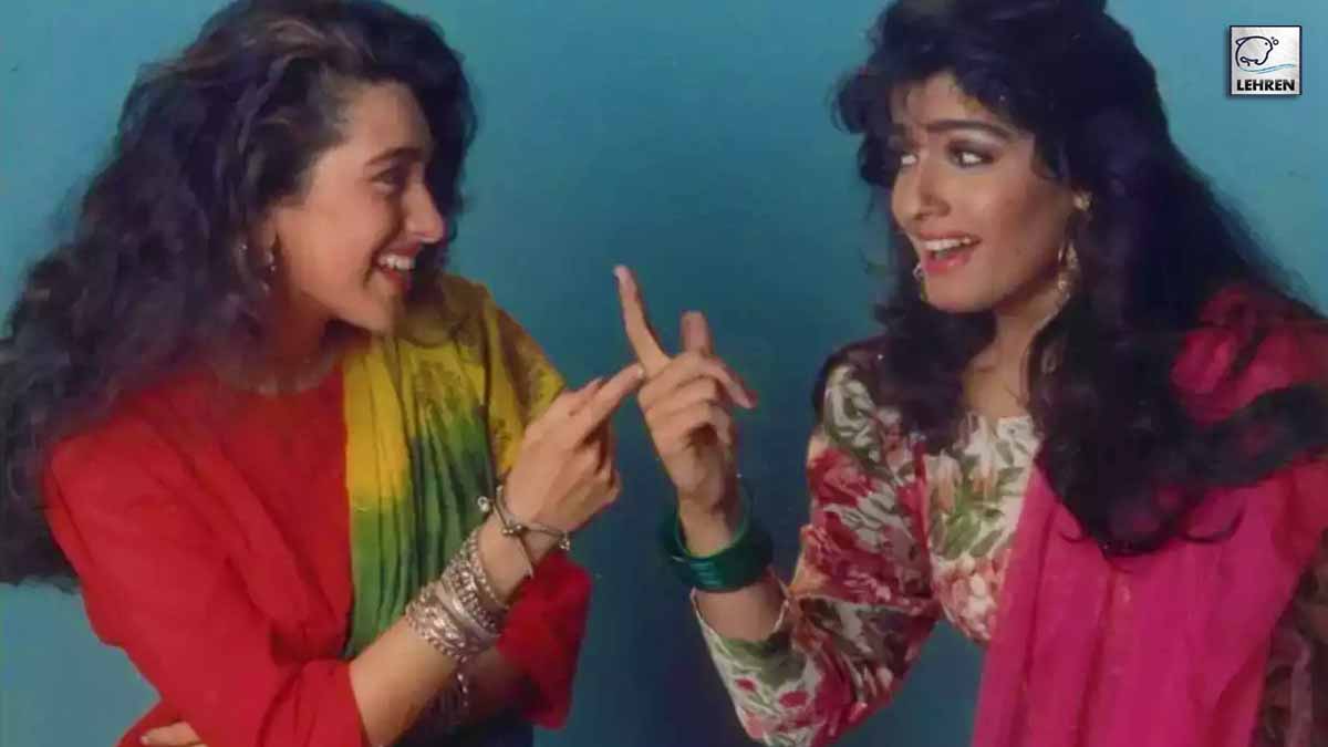 When Karisma Kapoor Raveena Tandon were tied to pillar