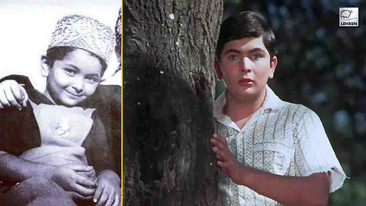 rishi kapoor childhood pics and facts
