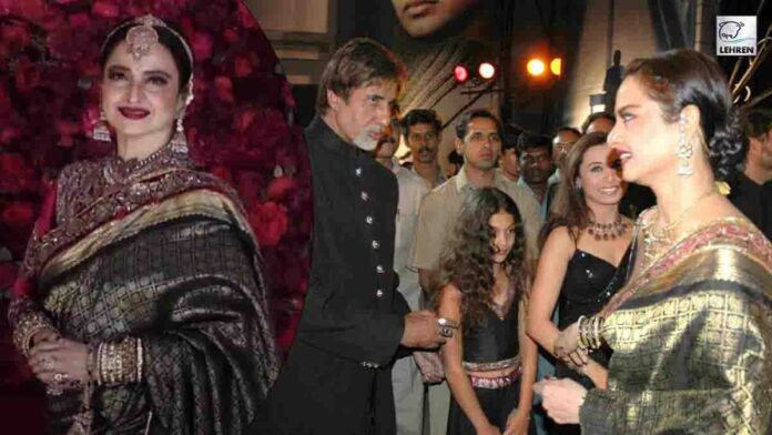 rekha-wears-20-year-old-saree-at-aadar-jain-wedding