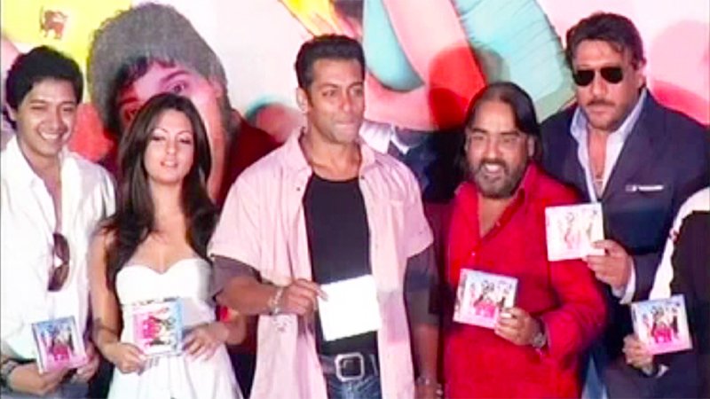Salman Khan, Jackie Shroff At The Music Launch Of 'Apna Sapna Money Money'