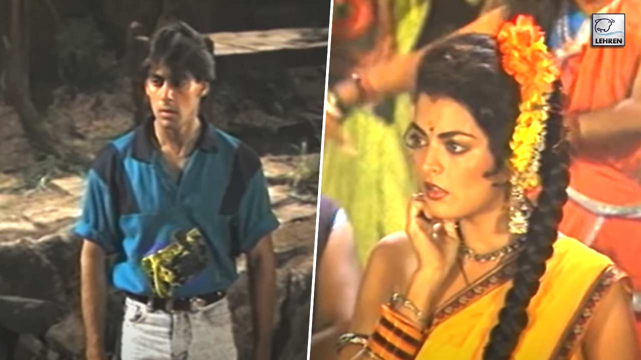 Salman Khan, Sheeba On The Sets Of Suryavanshi