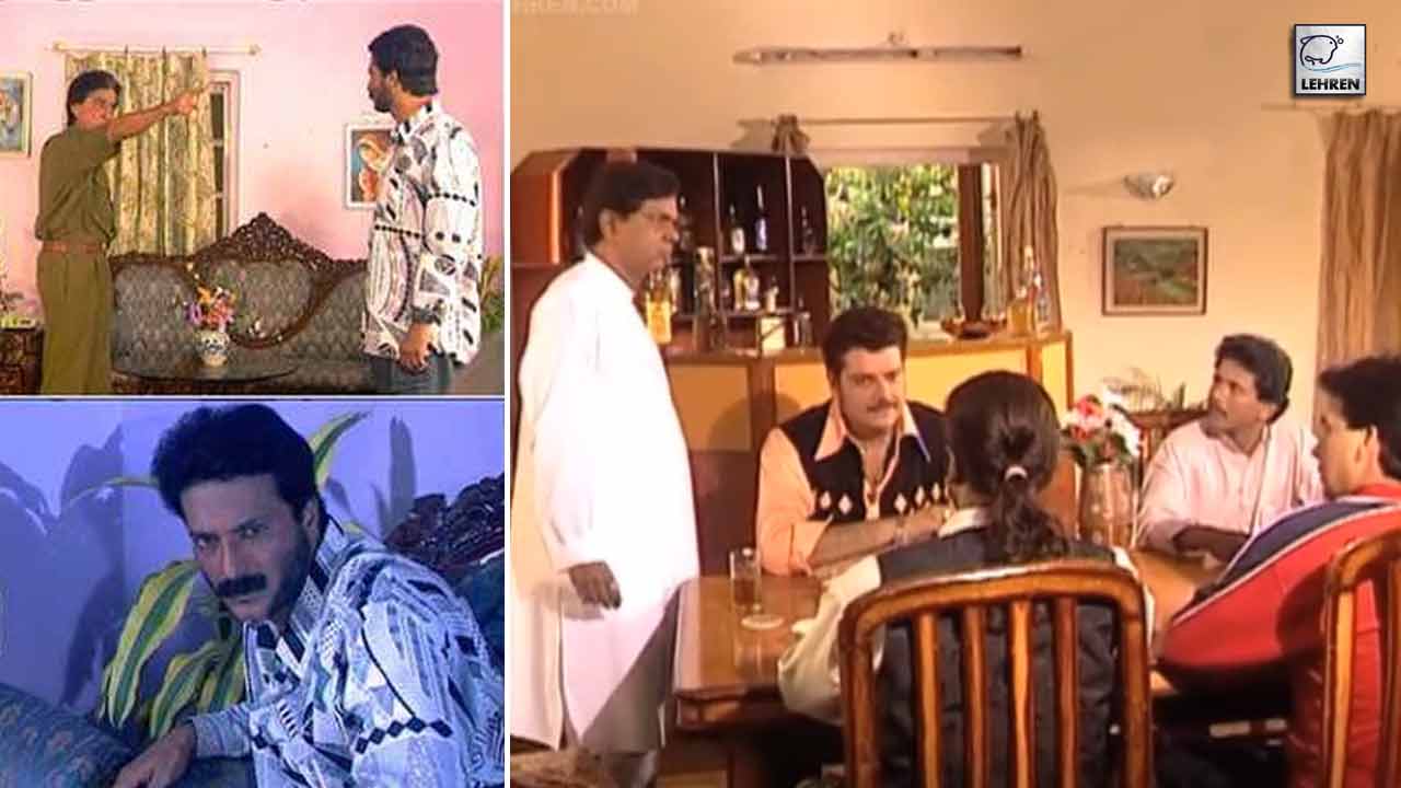 Shakti Kapoor, Sadashiv Amrapurkar, Milind Gunaji On The Sets Of Aaj Ka Paigham
