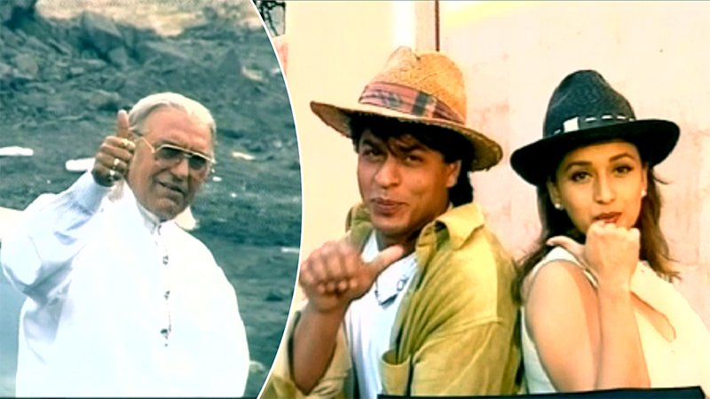 Shah Rukh Khan, Madhuri Dixit, Rakesh Roshan Chat Up With Lehren During The Making Of Koyla