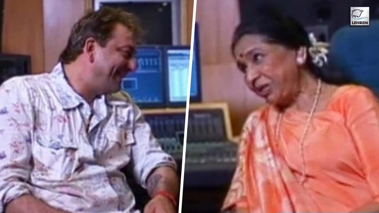 When Sanjay Dutt And Asha Bhosle Recorded A Song Together