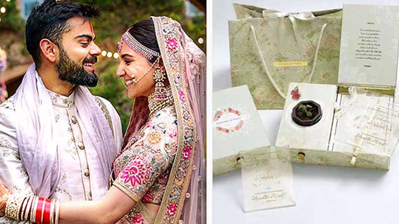 Checkout 5 Innovative Wedding Cards Of Bollywood Celebrities