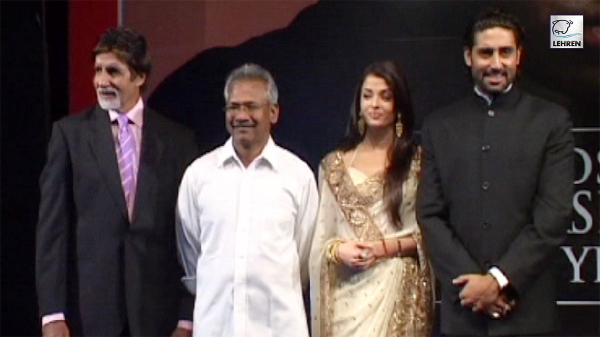 Launch Of Mani Ratnam's 'Guru' (2007) Featuring Abhishek Bachchan, Aishwarya Rai
