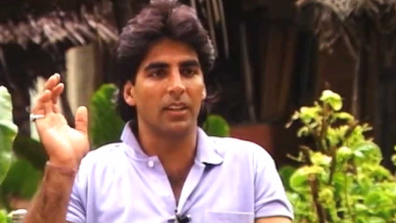 Akshay Kumar's Exclusive Interview OnThe Sets Of 'Suhaag' (1994)
