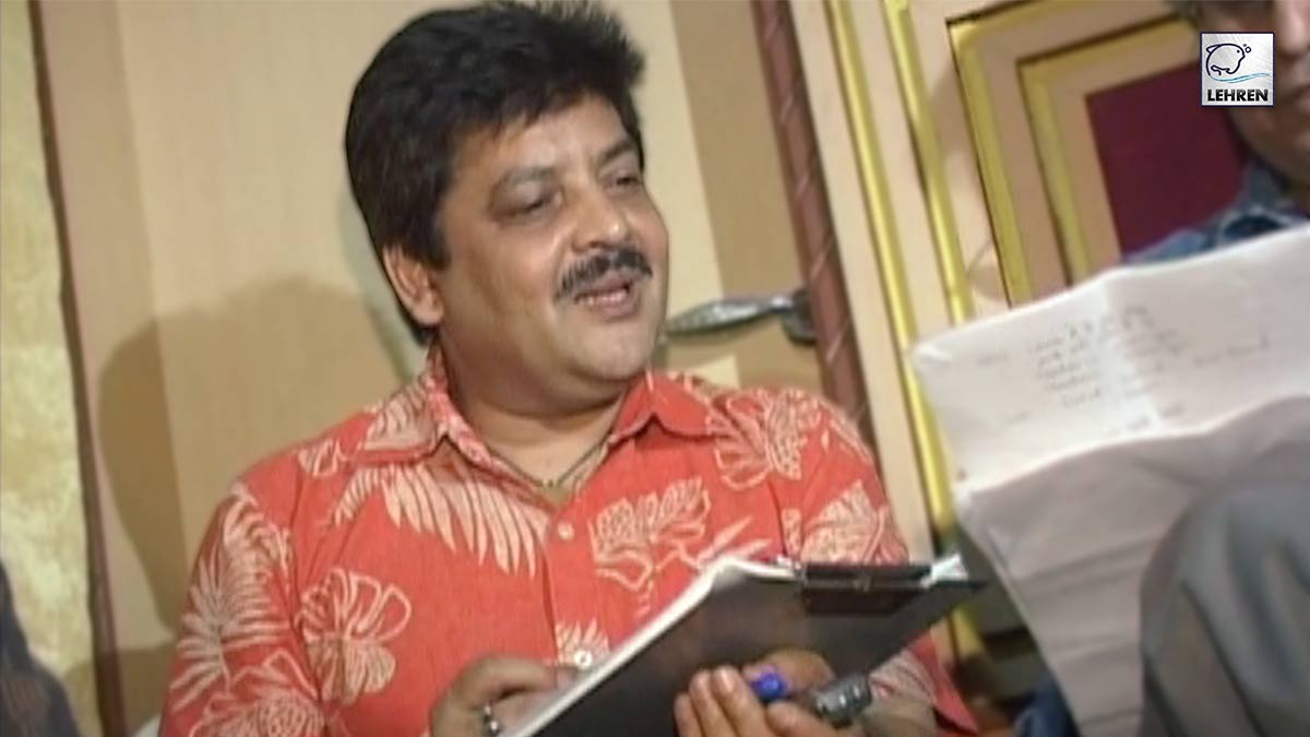 Udit Narayan At The Song Recording For Film Icy N Spicy