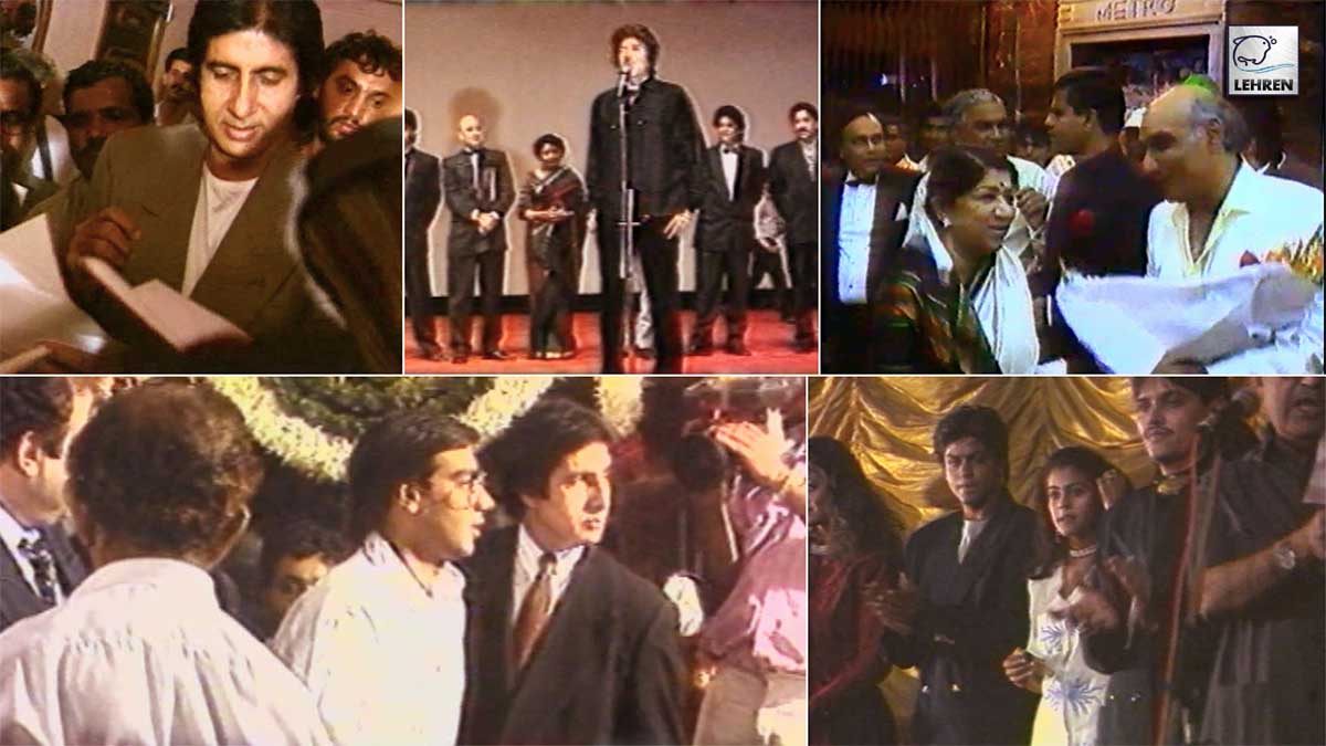 Grand Premieres Of Super Hit Movies Of 1990s | Amitabh Bachchan | Dilip Kumar | Flashback Video