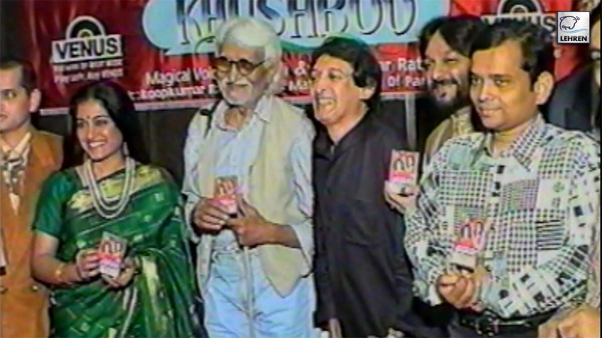 M. F. Husain, RoopKumar Rathod At The Launch Of Of Album 'Khushboo'