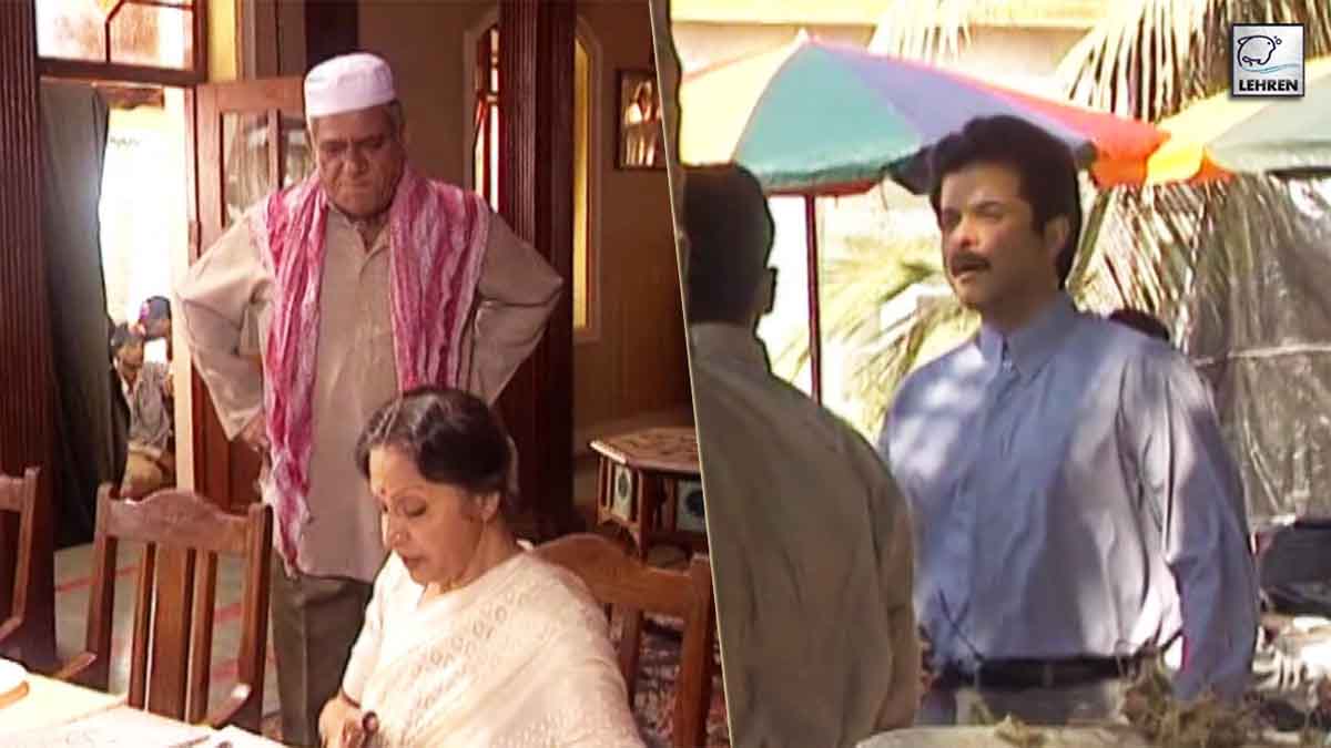 Anil Kapoor, Waheeda Rehman On The Sets Of 'Om Jai Jagadish' (2002)