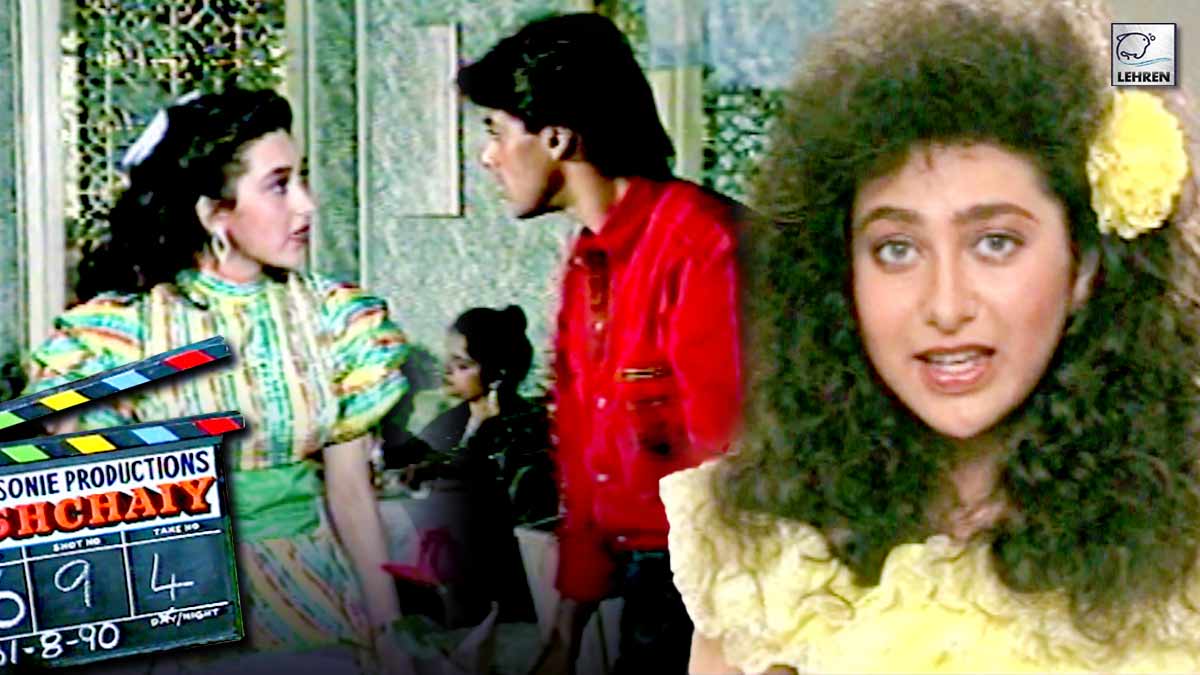 16 Year Old Karisma Kapoor Interview On The Sets Of Nishchaiy