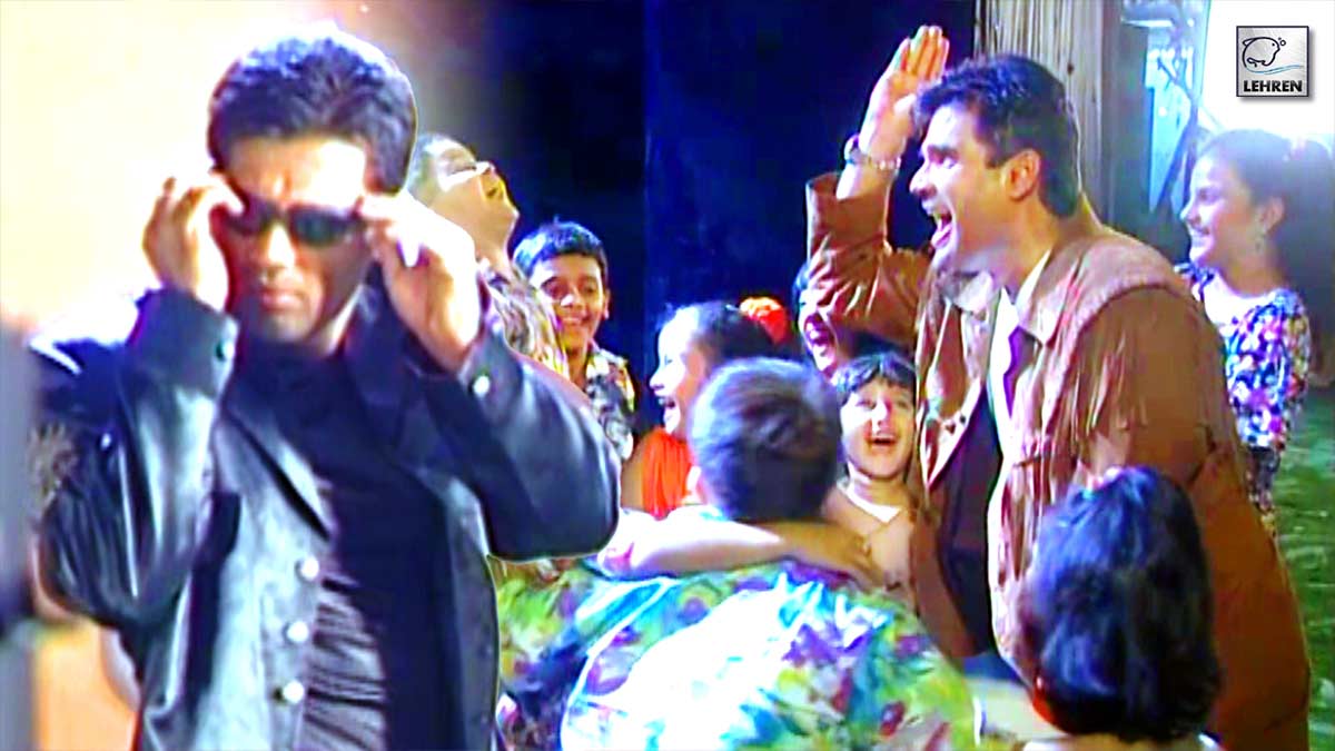 Suniel Shetty Shooting With Kids For Jantar Mantar Music Video-3