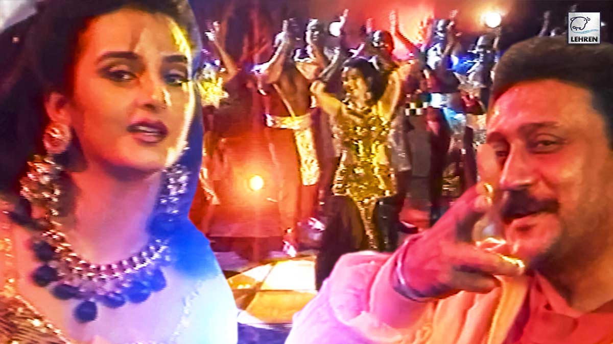 Retro Jackie Shroff And Farah Naaz Shooting Item Song Film Chauraha 1994