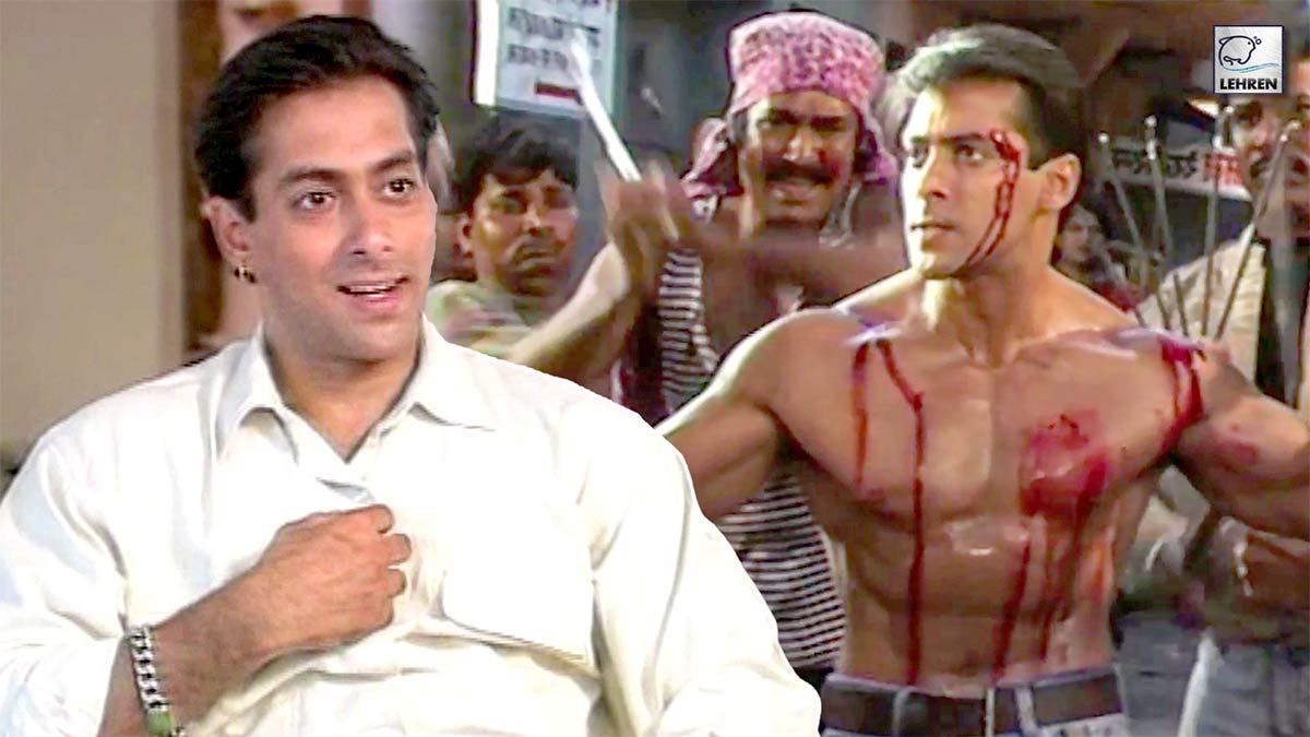 salman khan shooting action scene exclusive interview on veergati 1995