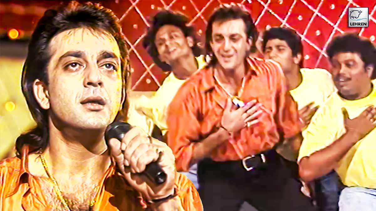 Sanjay Dutt Shooting Qawwali Song For Meri Aan 1993 Film