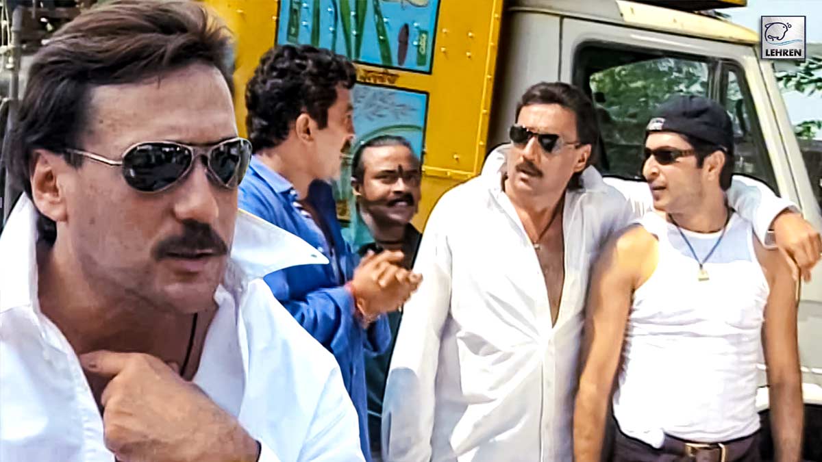 jackie shroff on the sets of hadh