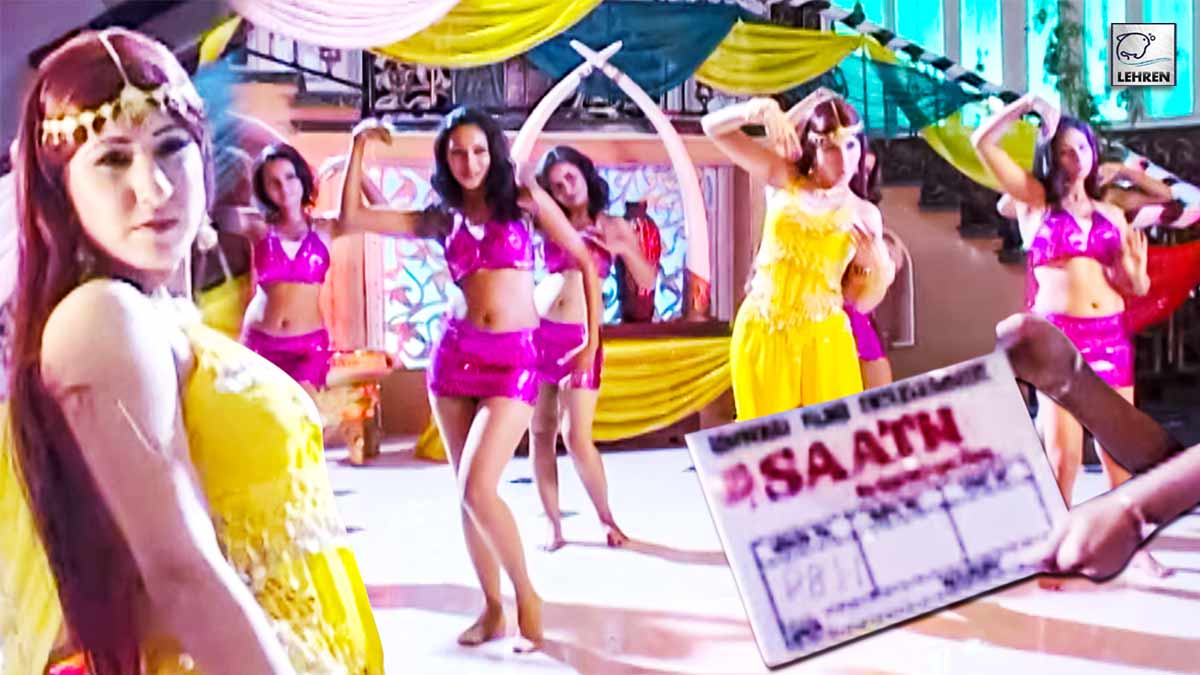 saath on location arabian item song actress nupoor