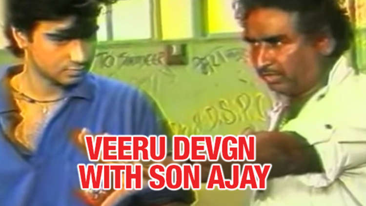 Ajay Devgn's Father Veeru Devgn Choreographing Stunts | Flashback Video
