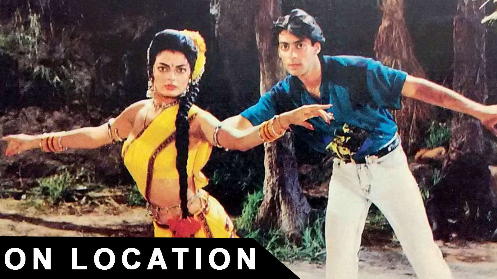On Location Of Suryavanshi | Salman Khan, Sheeba | Flashback Video