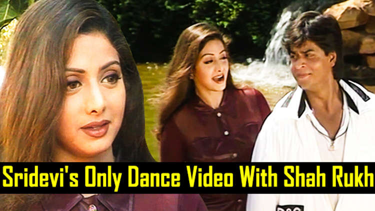Shah Rukh Khan & Sridevi's Dance Video From The Sets Of 'Army' | Flashback Video