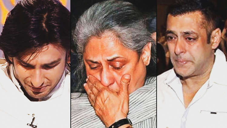 8 Bollywood actors who were seen crying in public