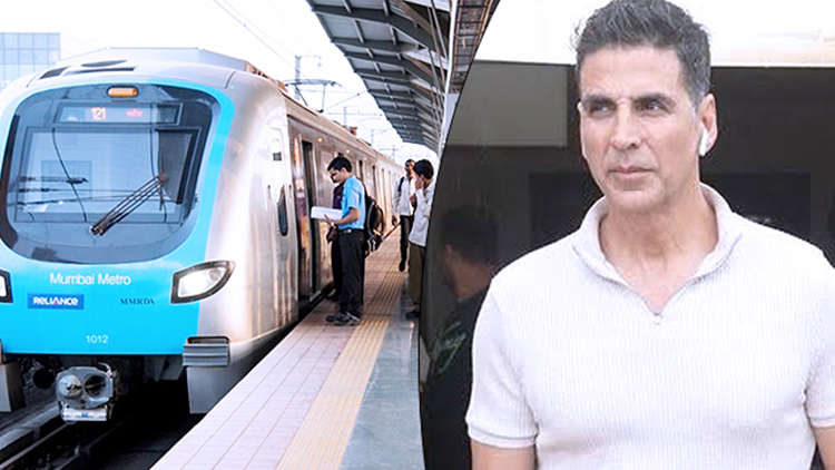 Akshay Kumar Takes Crowded Metro Ride And Nobody Recognises Him
