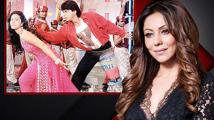 Did you know Gauri Khan designed Shah Rukh's look in Baazigar's song 'Ye Kaali Kaali Aankhen'?