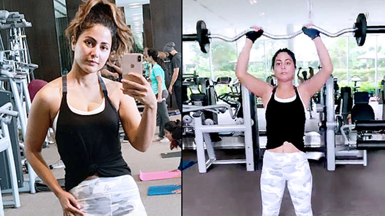 Hina Khan give us the much needed inspiration to hit the gym