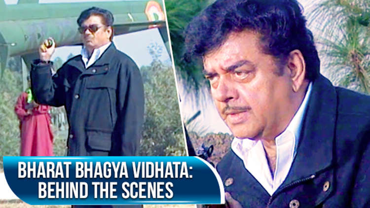 On the sets of Bharat Bhagya Vidhata starring Shatrughan Sinha | Flashback Video