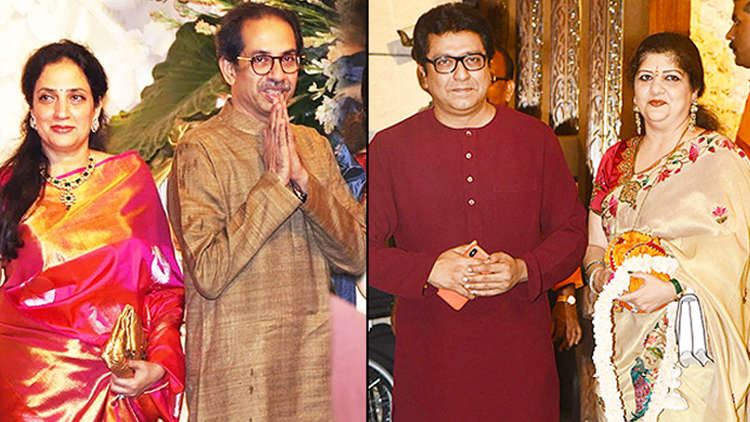 Politicians at Ambani's Ganpati Celebration 2019 | Raj Thackeray, Uddhav Thackeray
