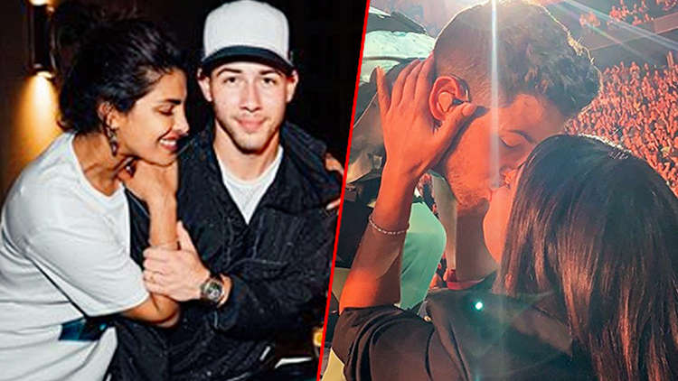 Priyanka Chopra caught kissing Nick Jonas at his concert