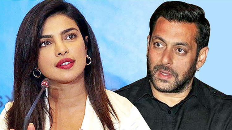 Priyanka Chopra reacts on conflict with Salman Khan