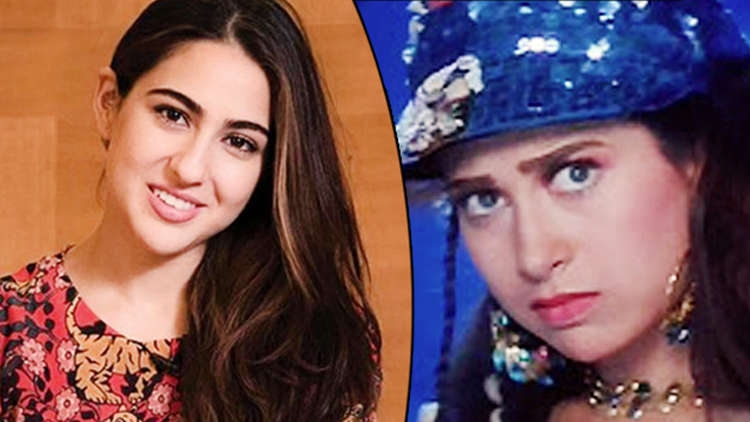 Sara Ali Khan reacts on reprising Karisma Kapoor’s role in Coolie No 1