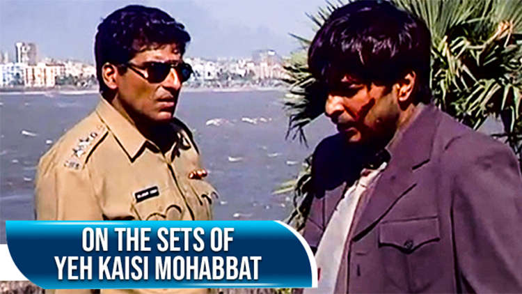Throwback video of Josh actor Sharad Kapoor from the sets of Yeh Kaisi Mohabbat | Flashback Video