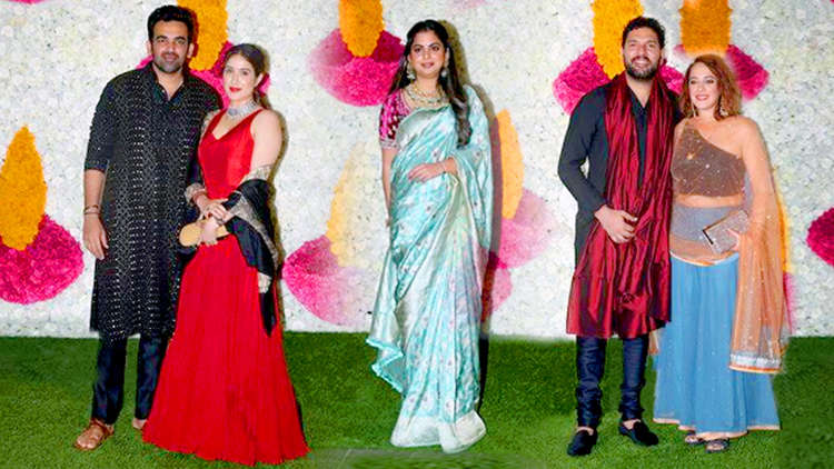 Ambani Diwali party 2019: Hazel Keech, Sagarika Ghatge, Isha Ambani's stunning appearances