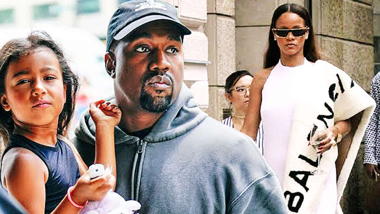 Kanye West admits to styling daughter North in order to out dress Rihanna