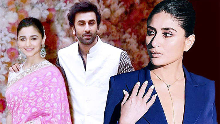 Kareena Kapoor reacts to Ranbir-Alia's wedding