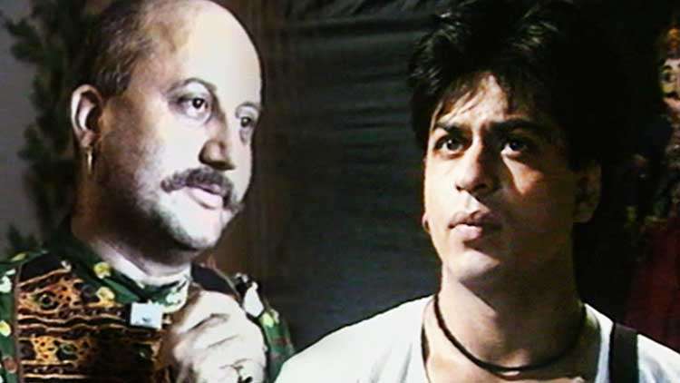 Bollywood Flashback: Shah Rukh Khan And Anupam Kher's Interview On The Sets Of Chaahat