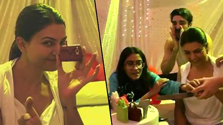Boyfriend Rohman Shawl Gives A Magical Surprise To Sushmita Sen On Her Birthday
