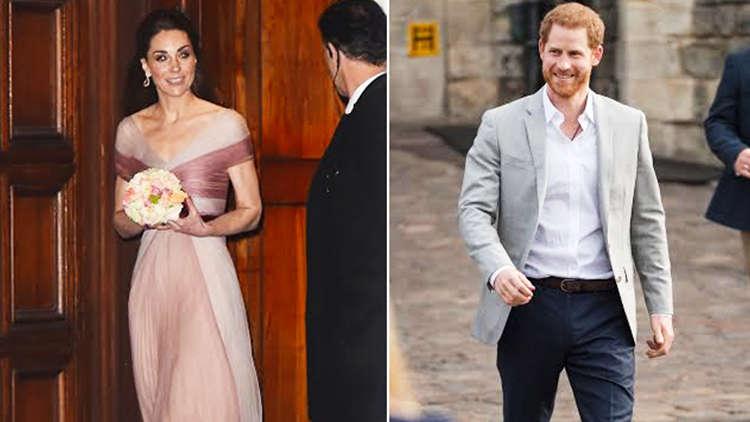 Kate Middleton snucks into a pub using Prince Harry's secret entrance