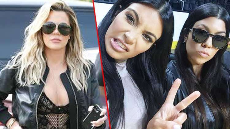 Khole Kardashian gets pulled into Kim & Kourtney Kardashian's wild birthday party fight