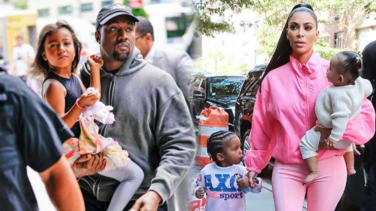 Kim K Supports Kanye's Decision Of Not Allowing North To Wear Makeup!