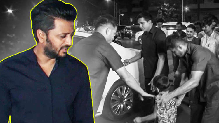 Little Kid Badly Pushed At Success Party Of Marjaavaan